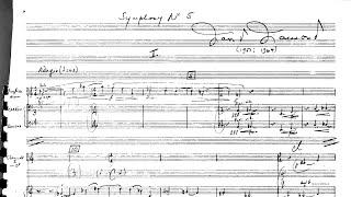 [Score] David Diamond - Symphony No. 5 (1951/1964)