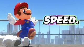 Speedrunning Mario Odyssey to beat QuinBoBin