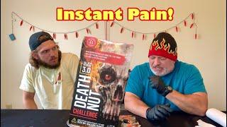 THE DEATH NUT 3.0 CHALLENGE! 16 Million Scoville Spicy Challenge!