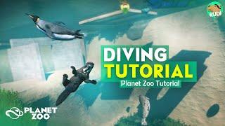 DIVING TUTORIAL - In-Depth Planet Zoo Deep Sea Tutorial for Swimming, Diving and more