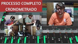 PRODUZINDO UMA MUSICA DO ZERO EM CASA | PROCESSO COMPLETO DE PRODUÇÃO CRONOMETRADO