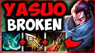 @RIOT? NOBODY CAN 1V1 THIS OP YASUO BUILD! - S10 YASUO TOP GAMEPLAY! League of Legends