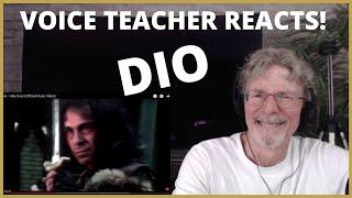 Voice Teacher Reacts to Dio - Holy Diver