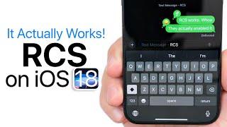 Apple Actually Did It - RCS on iOS 18 and How It Works!