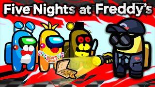 Hrajeme novou českou FNAF mapu v Among Us!    Five nights at Freddy's mód