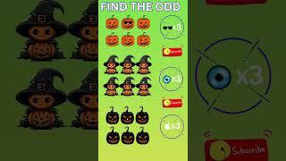 Find The Odd Emoji Out | Spot The Unique | Emoji Challenge #emoji #pumpkin  #shorts #shortsfeed