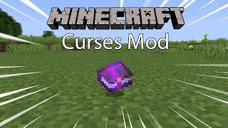 Minecraft Mod พรีวิว - Mod คำสาป | Curses Mod [1.15.2]