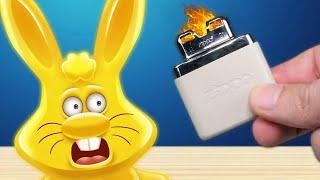 КАК СОГРЕТЬ РУКИ ЗИМОЙ ГРЕЛКОЙ ZIPPO | ЖЕЛЕЙНЫЙ ЗАЯЦ ХАРИТОН