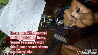 Tes Drive II Kontrol dinamo mesin cuci Lux Royal dengan module Universal Top Loading