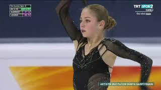 ALEXANDRA TRUSOVA - 2021 World Figure Skating Championship Stockholm