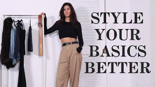 bored of your wardrobe basics? watch this