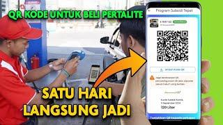 Cara Membuat Kode QR Untuk Pembelian Pertalite Di SPBU