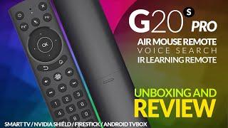 G20s pro Air Mouse Remote - Unboxing And Review