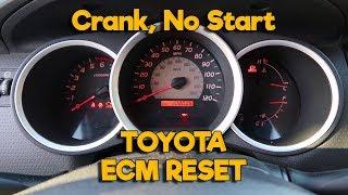 How to Fix Your Toyota ECM; on Crank, No Start