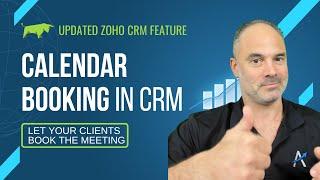 Zoho CRM - Calendar Booking | Let Your Clients Book a Meeting On Your Zoho CRM Meetings/Calls Module