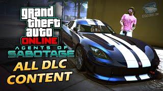 GTA Online: Agents of Sabotage - All DLC Content [Clothes, Property, Weapon, Cars and more]