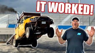 We Built A Diesel Wheelie Truck!!! It Works Flawlessly!!!