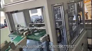 plastic lid packing line