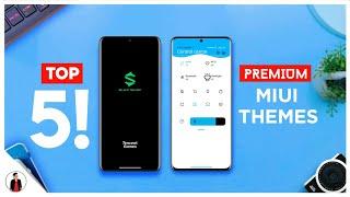 Top 5 Premium Themes | Best MIUI 12 Themes Special Ui Features Must Try