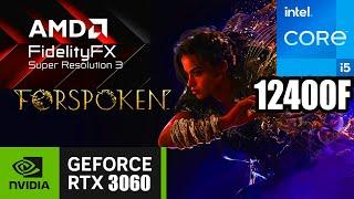 Forspoken ~ AMD FSR3 + Frame Generation Performance Review - RTX 3060 12GB | Core i5-12400F | 1080p