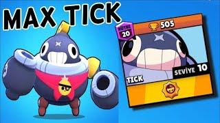 TİCK 'i Bedavaya Aldım! 10. SEVİYE MAX TİCK ve YILDIZ GÜCÜ! Brawl Stars