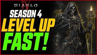 FASTEST 1-100! Diablo 4 Season 4 Leveling Guide! (Any Class)