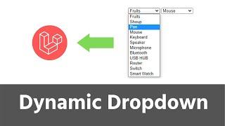 How to make dynamic dropdown box in Laravel?