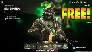 How to get the Shosun Combat Pack Skin FOR FREE in Call of Duty: MW2 and Warzone (Oni Omega Skin)