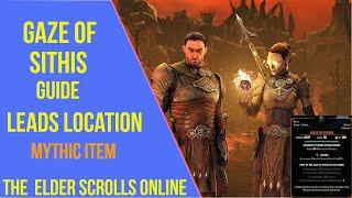 ESO Gaze of Sithis Guide - Gaze of Sithis Leads Location