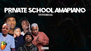 Amapiano Tutorial In Fl Studio 20 | Private School Piano 