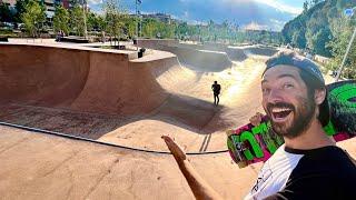 PARA FLIPAR !!NUEVO SKATE PARK IGUALADA