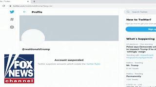 Lawmakers react to Twitter permanently suspending Trump's account