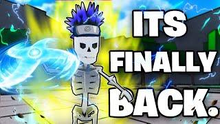 COMEBACK OF THE YEAR?! | OG Naruto Battlegrounds is RETURNING (Chakra Battlegrounds Roblox)