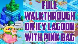 Full Walkthrough on Icy Lagoon with Pink Bag | Family Island | Dec 2024