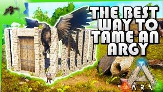 How To Tame an Argentavis Solo(Easy!)Build an advanced Dino Taming Pen-Ark Survival Evolved Xbox One