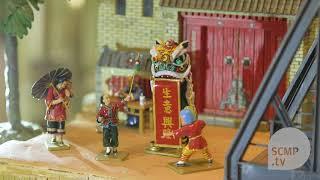 Miniature toys: Streets of Old Hong Kong