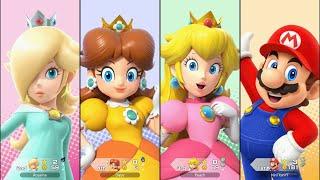 Super Mario Party Jamboree - Mario vs Peach vs Daisy vs Rosalina - King Bowser's Keep