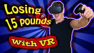 Losing 15 Pounds While Playing Video Games in VR / WEEK 1 - Weight Loss Challenge