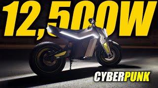 Naxeon I AM 12,500W CYBERPUNK BEAST Electric Motorcycle