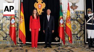 Princess Leonor of Spain begins official visit to Portugal