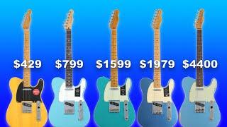 5 Telecasters Compared - My Top Pick May Surprise You