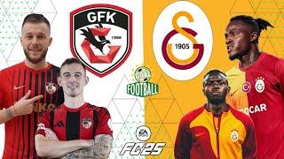 FC 25 Galatasaray vs Gaziantep- Osimhen vs Kozlowski |Trendyol Süper Lig 24/25 Full Match  Gameplay