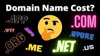 How Much Should You Pay for a Domain Name? (50 domain name prices compared)