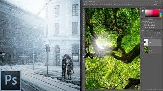 How To Create Sun Flares & Starbursts In Photoshop! - Adobe Photoshop CC 2016 Tutorial