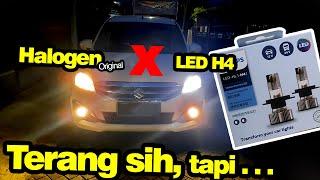 Ganti Lampu Halogen ke LED H4 Suzuki Ertiga Diesel