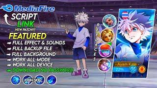 NEW!! Skin Harith Hunter X Hunter Killua No Password | Full Effect & Voice | Patch Terbaru 2025