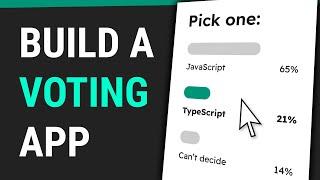 How to Build a Full Stack Voting App with JavaScript and Node.js