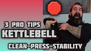 Adding Kettlebell to Barbell Training - 3 Pro Tips for Cleans, Presses and Overhead Stabilization