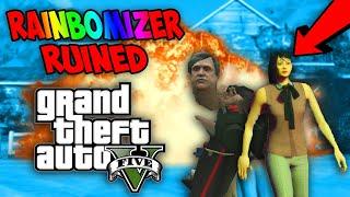 GTA 5 But It's RUINED By The Rainbomizer Mod..