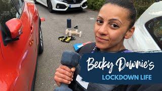 A day in the life in lock down with Becky Downie